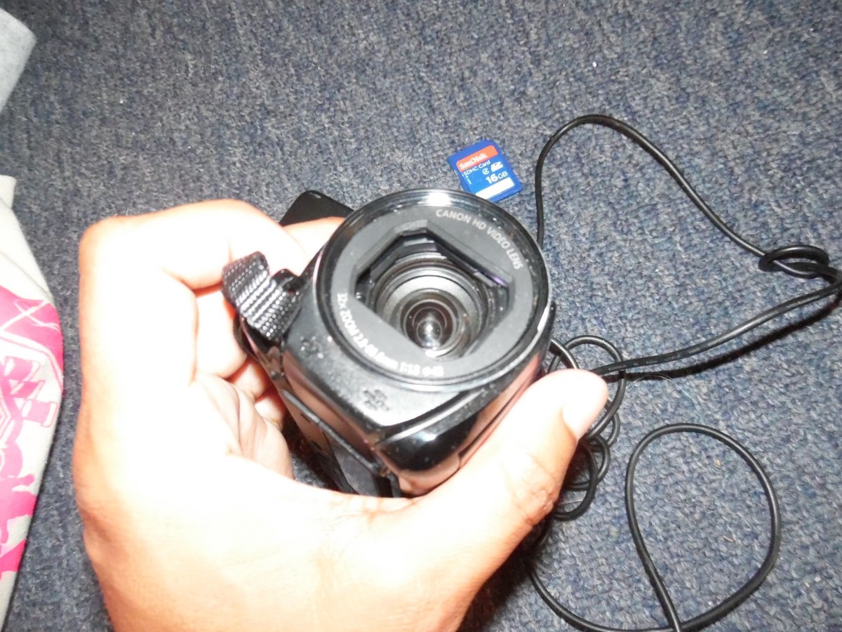 Canon HF R700 32GB Camcorder - Black for sale online | eBay