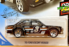 Hot Wheels Ford Escort RS1600 Gumball 3000 Race Day Long Card HW Rally Import
