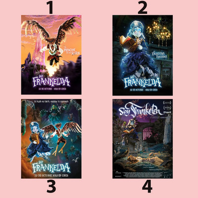 Soy Frankelda 2025 Animated Fantasy Movie Collection Poster