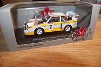 Audi Quattro S1 #2 W. RöHrl Rallye Monte Carlo 1986 CMR WRC 003B 1:43