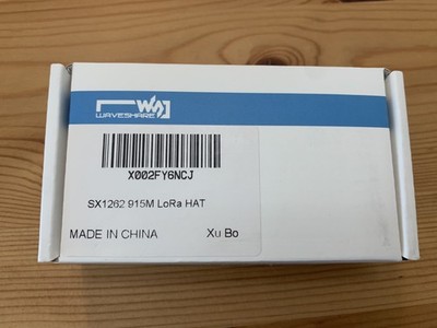 LoRa HAT for Raspberry Pi, 915MHz Long Range Module, 5km IoT Wireless Expansion