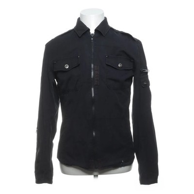 Arbeitsjacke, Herren, Größe: M, Schwarz, Baumwolle #AHZ