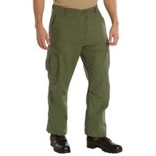 Olive Drab Pants Fatigue Vintage Vietnam XS4387-XS