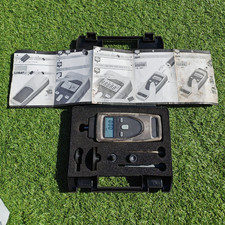 Digital Handheld Contact Tachometer RPM Meter Kit with Carry Case & Manual