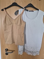 Shapeunterhemd +Longtop mit breiter Spitze