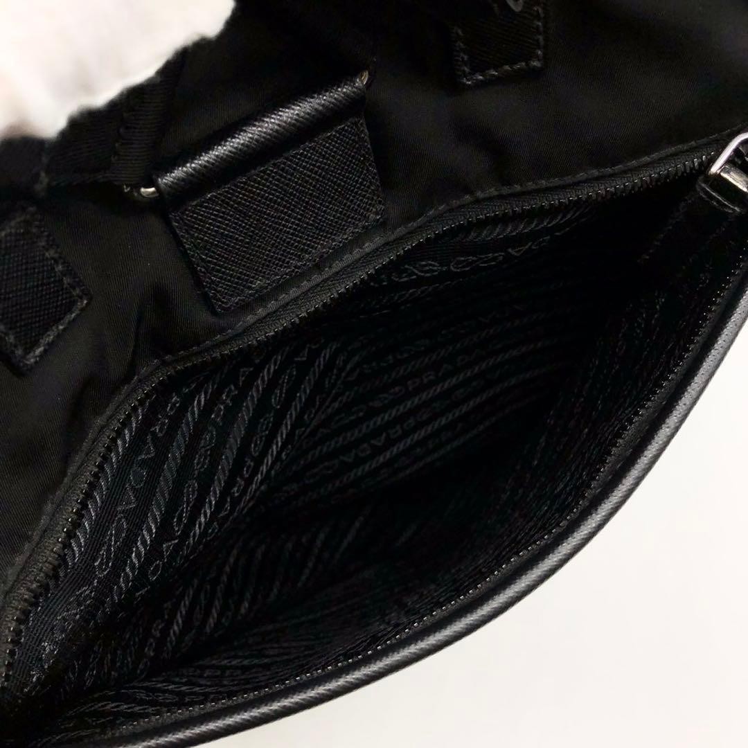 Extremely Rare Current Prada Backpack 2way Triang… - image 9