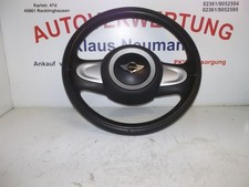 Mini (bmw) Mini One R55 / R56 Bj 2007 Lederlenkrad FÜR Airbag