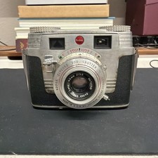 Kodak Signet 35 Firm Camera With Brown Leather Case