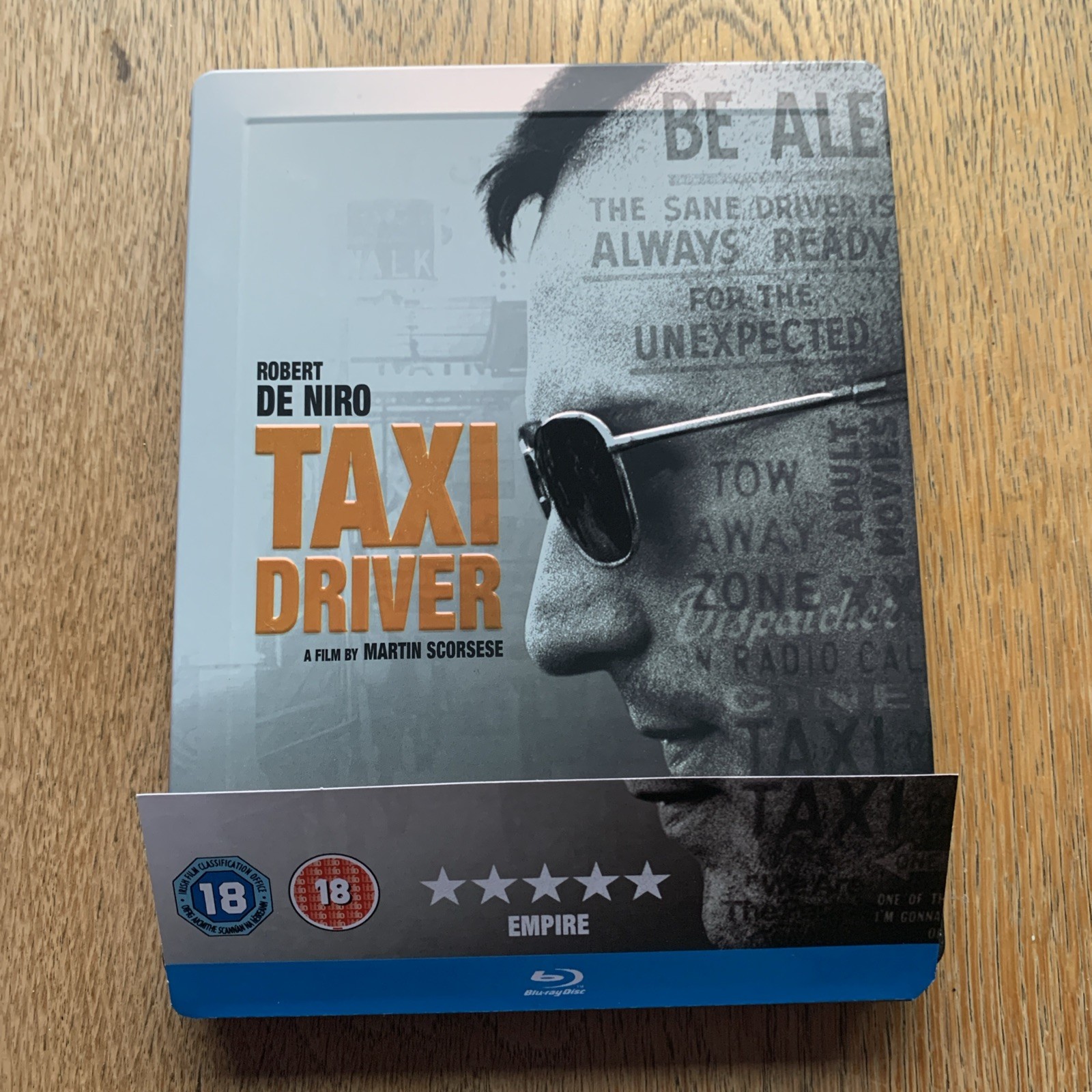 TAXI DRIVER Ltd Zavvi Exclusive Steelbook Blu-ray Reg Free NEW / UNSEALED RARE