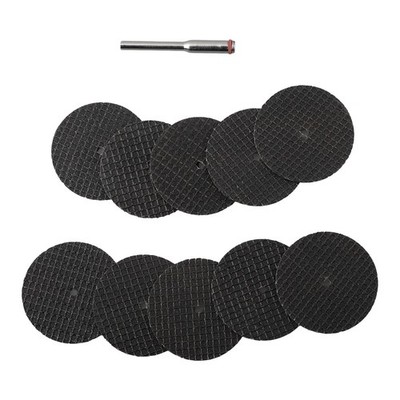 11Pcs 32/38MM Metal Resin Cutting Disc Circular Saw Blade Grinder Rotary Tool