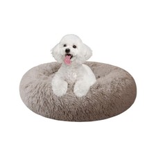 Dog Bed for Small Medium Large Dogs Cats, 20 inch Calming Washable-Round Cozy...