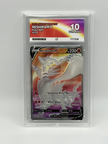 Reshiram V graded ACE 10 for sale on eBay