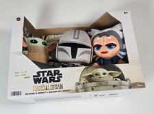 NEW Mattel Star Wars Mandalorian His Name is Grogu 8 Plush Grogu Ahsoka Tano