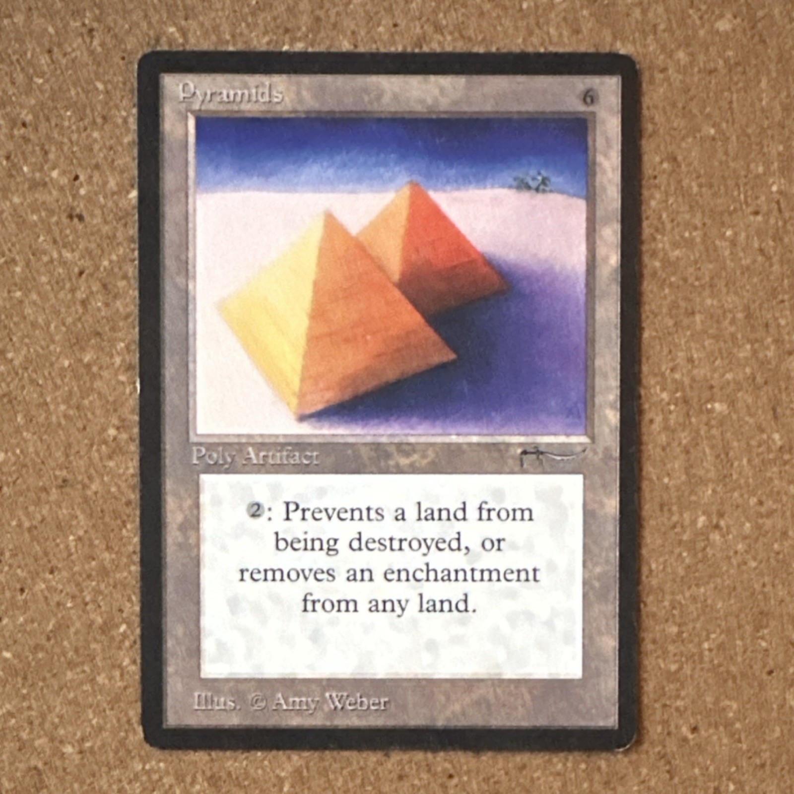 Pyramids, Poly Artifact, Arabian Nights, Magic the Gathering