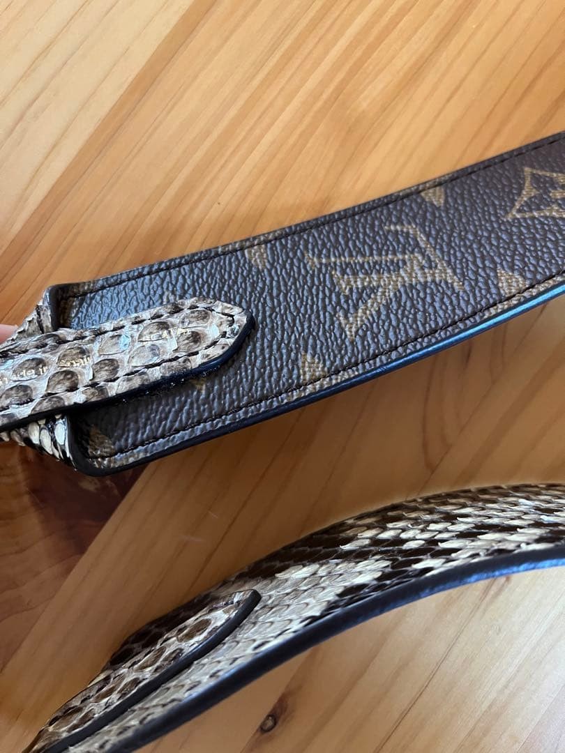 Louis Vuitton Monogram Python Reversible Shoulder… - image 11