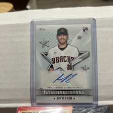 2022 Topps Series 1 - Baseball Stars Autographs Seth Beer #BSA-SB (AU, RC)