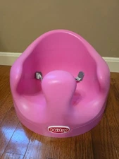 Nuby My Floor Pink Seat with 3 point harness, baby, great condition, high back