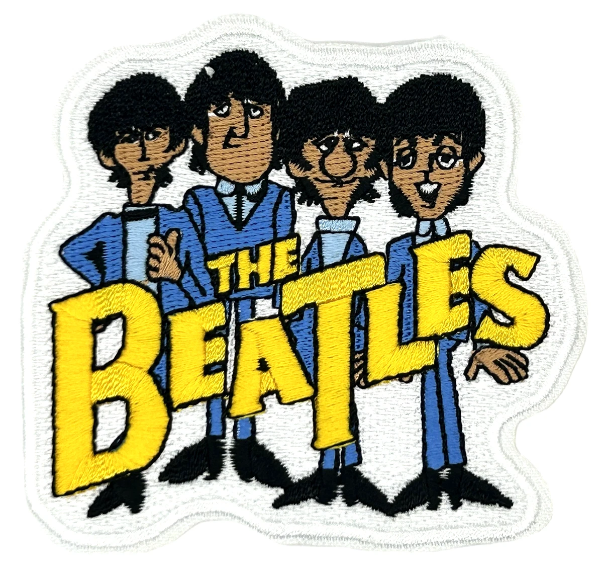 The Beatles Rock Band Logo Letter Embroidered Iron In Patch NEW