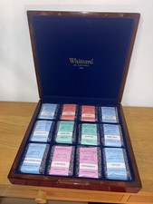 Whittard High Gloss Wood Tea Presentation Chest New Gift Box Excellent