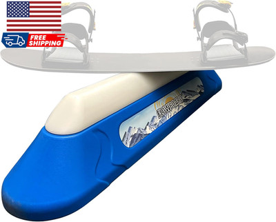 Flowboard Snowboard Trick Training System Develops Skills for Rails and Jibs Dur