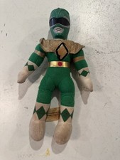 Power Rangers 12" Plush Figure Vintage 1993 Saban "Green Ranger"