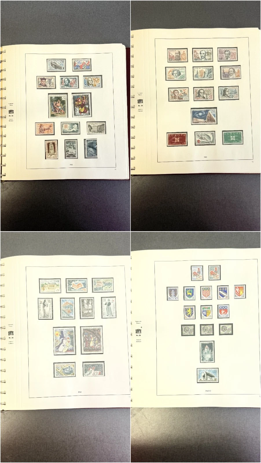 Album SAFE F2 Timbres France 1962-1977 - Belle Collection