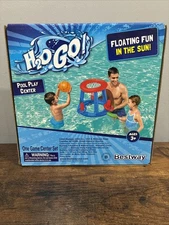Bestway H2O GO! Inflatable Pool Basketball Game – Floating Hoop + Ball – Ages 3+