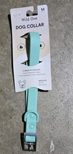 NWT Wild One Dog Collar Size Medium 12-15 inch Neck Seafoam Green