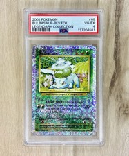 2002 POKEMON LEGENDARY COLLECTION #68/110 BULBASAUR REVERSE HOLO PSA 4 on eBay