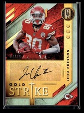 2018 Panini Gold Standard Jehu Chesson Gold Strike Autograph Auto /49 UX8649