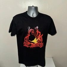 Eric Clapton World Tour 2006 2007 Europe Blues Rock T Shirt Black M Official