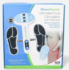 AccuRelief Ultimate Foot Circulator W/Remote (white)