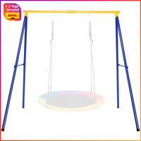 Schaukelgestell Bis 200 Kg Nestschaukel FüR Garten 194 X 184 X 180 Cm Kinder