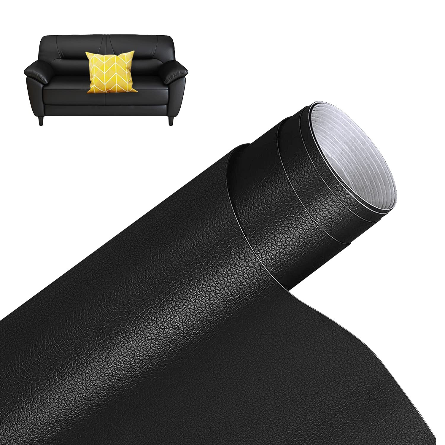 Toppe per Riparazione Autoadesive in Pelle PU 40 x 150 cm, Ecopelle (x3x)
