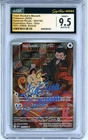 CGC MINT+ 9.5 Auto 10 Ted Lewis Team Rocket's Meowth 203/182 Destined Rivals