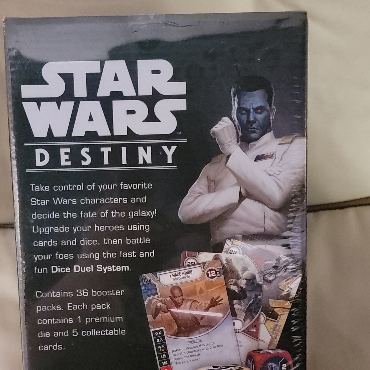 Star Wars Destiny: Empire At War Booster Box 36 pack - *New* | eBay