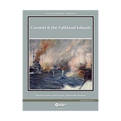 Decision Games Folio Wargame Coronel & The Falkland Islands Bag EX