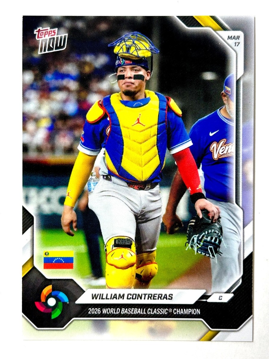 2026 Topps Now TEAM VENEZUELA World Baseball Championship Set U