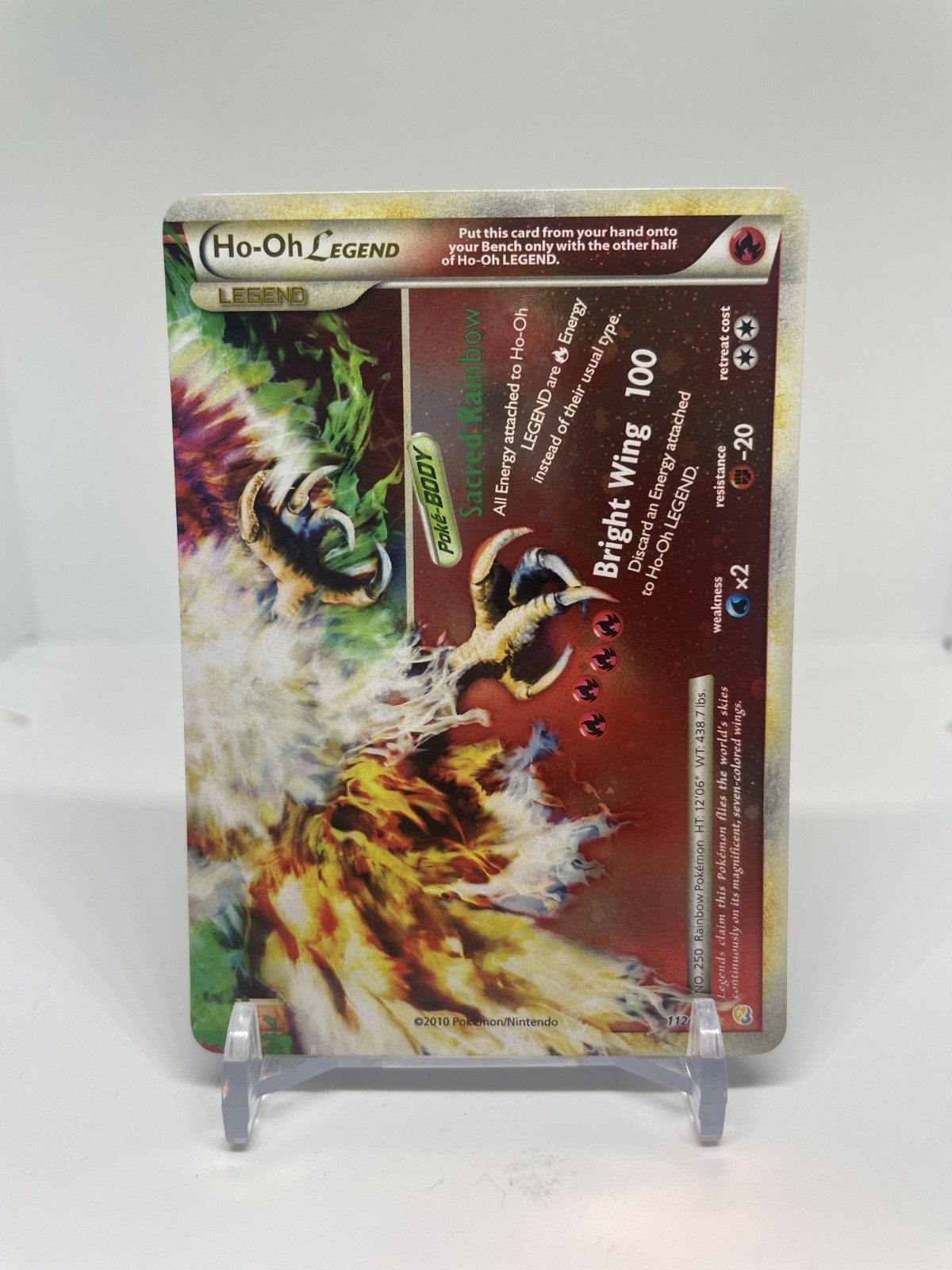 Ho-Oh LEGEND 2010 HeartGold & SoulSilver #112/123 Holo (Bottom) Price Guide  - Sports Card Investor
