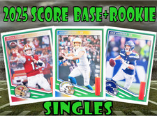2025 Score Football Base & Rookie Singles - You Pick - Buy 3 Get Free Shipping!!