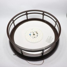 LED Flush Mount Oil Rubbed Bronze w/ Gold Highlights 75W - Fixture Only No Shade