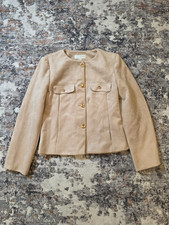 Zara Women's Blazer Jacket Button Front Lined Size M NWOT