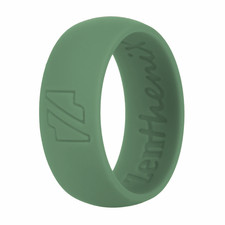 ZentheniX® Silicone Ring 8.7mm – Flexible Wedding Band for Work & Sports