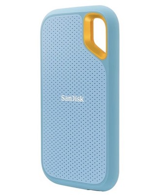 SanDisk Extreme Portable SSD 4TB USB 3.2 Gen 2 USB-C 1050MB/s Blue
