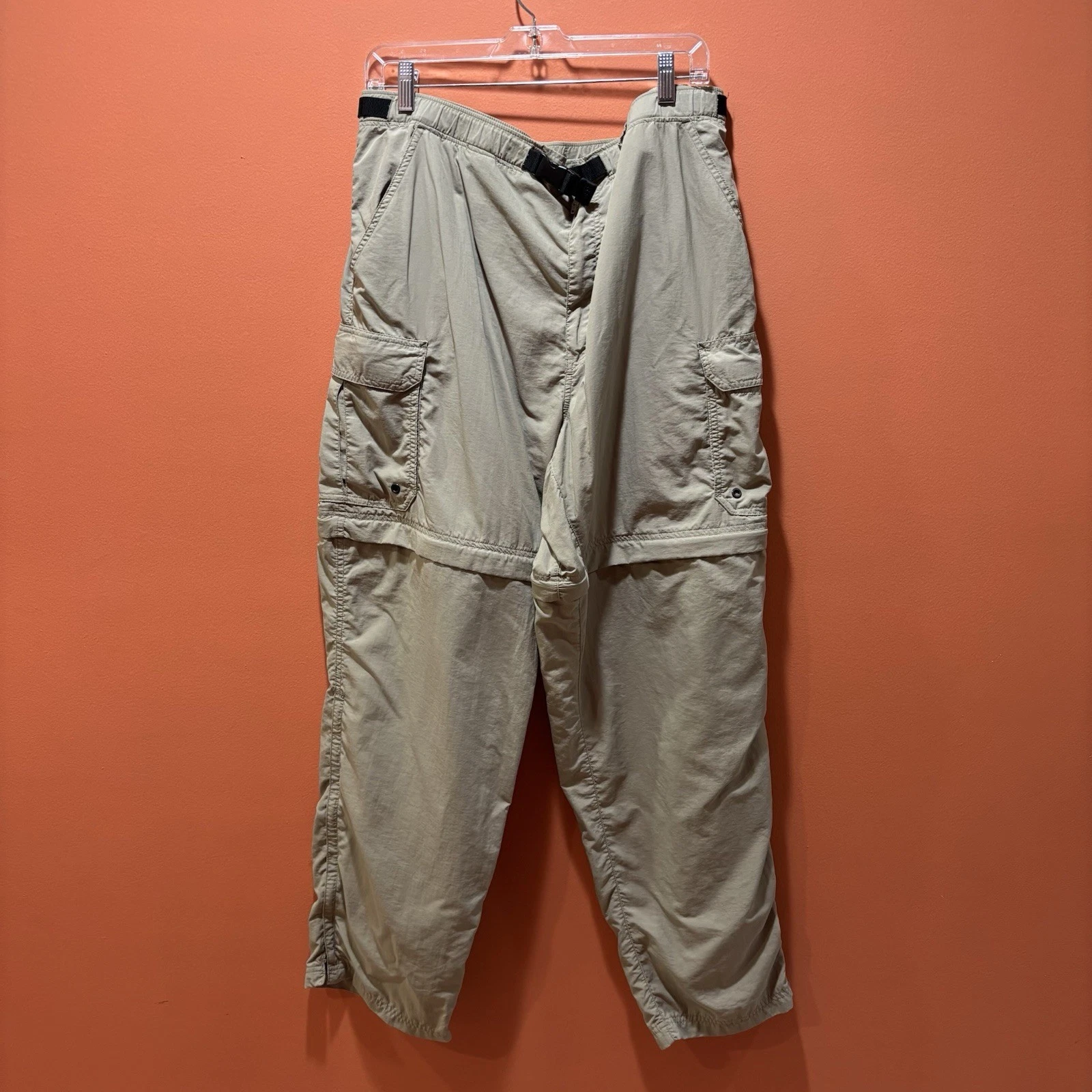 REI Convertible Cargo Pants Mens XL 30L Lightweight UPF 50 Hiking Zipper Hem