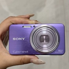 90 new SONY Cyber shot DSC-W630 16.1MP 5x Compact Digital Camera Purple