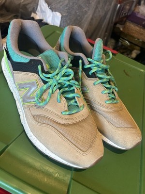 New Balance 997H CM997HCO Men s Shoes Size 12 Beige Teal Sneakers