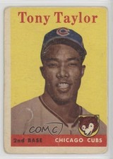 1958 Topps Tony Taylor #411 2u3