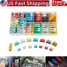 220pcs Car Fuse Assortment Kit Car Blade Fuses For Truck Rv Boat Motorcycle Atv 220pcs Car Fuse Assortment Kit Car Blade Fuses For Truck Rv Boat Motorcycle Atv