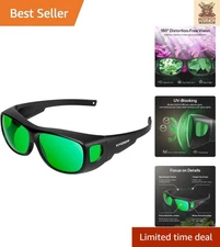 UV Protection Hydroponics Glasses with Case - Perfect for Grow Rooms